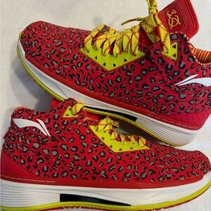 Li-Ning Way of Wade WOW 2 ‘Red Leopard’ BRAND NEW Men’s Basketball Shoes Size 12